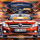 “Corporate Art, Mercedes AMG” from Susanne Mutert