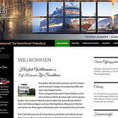 „Webseite „Café-Restaurant Zur Seeschleuse““ von Peter Wenniges