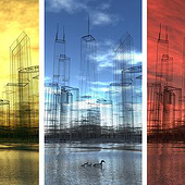 “Wireframe Skyline” from a-3d.de