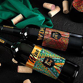 „Wine label concept“ von Olha Nevecheria
