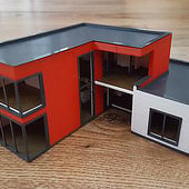„Modellhaus „Design S““ von Überdruck3D