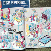 “SPIEGEL WISSEN – Editorial Illustration” from Dipl. Des. Christoph Hoppenbrock