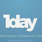 «Oneday. Frontend Design Framework for Sketch.» de Sascha Lichtenstein
