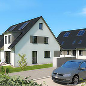 “3D-Visualisierung Doppelhaus-Projekt in Lübeck” from Visuell³