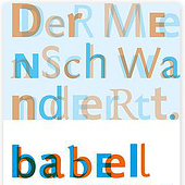“babel – eine literarische Spurensuche…” from Daniela Löbbert