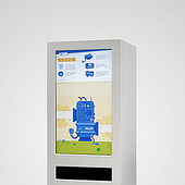 «Verkaufsautomat mit Touchscreen» de dreikant
