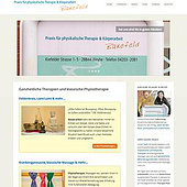 „Website für eine Physiotherapiepraxis“ von Raphael Schmitz-Lenders