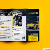„Trifold Autohaus Fotoservice“ von approbe Webdesign und Fotoservice