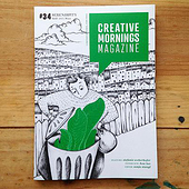„Creative Mornings Magazine Illustration“ von Sonja Stangl