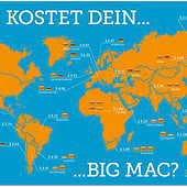 “Big Mac-Index” from Stefanie Peschetz