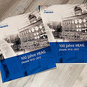“Chronik HEAG Holding” from Jürgen Wolf Kommunikation