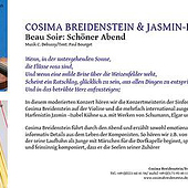 «Veranstaltungs Flyer & Vita für Fr. Breidenstein» de Artur Bilewicz