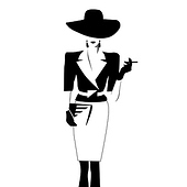 “Lady with cigarillo” from Justyna Szulecka