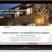 „Homepage Carossa Immobilien“ von LIWA media