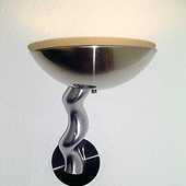 «Designer Wandlampe „Silverbowl“» de Alexander Heusinger