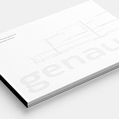 “Genau.Möbel Produktkatalog” from Charo Chillagano | feine Reklame