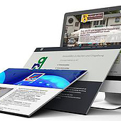 «Drip Paint Number 1 | 100×70» de Jorga Webdesign