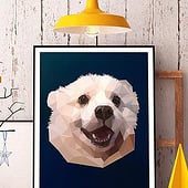 „Vector Pet Portraits“ von Daniela Muhawi