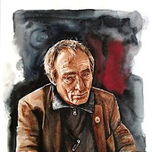 «watercolor portrait» de Andrea Wloch