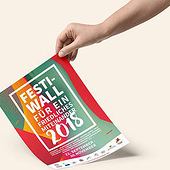 „Festi-Wall Poster & Corporate Design“ von Anna Karoline Müller