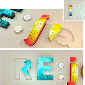 “Reject – Topographic Logo Animation” from Timon Topke