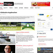 „RA Today – Das Online Magazin für Rastatt“ von Prega Design Agentur für…