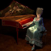 „cembalo player“ von Harald Korneth