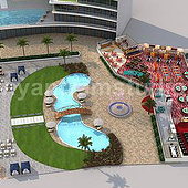 «Einzigartige Spielzone mit Pool am Strand» de Yantram Studio