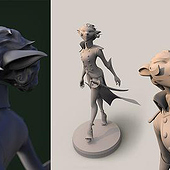 „3D modelling / sculpting / texturing“ von Robert Benkendorf