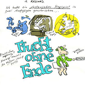 “Comic, Flucht ohne Ende” from Stepan Ueding