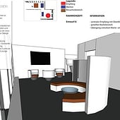 „Entwurfsplanung Empfangsbereich, Foyer & Lounge“ von Boris BANDYOPADHYAY…