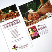„Lamai Thaimassage – Printmedien“ von Cosima Clara Caspelherr