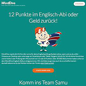 “WordDive Englisch Abikurs Web-Relaunch” from Wibke Bierwald