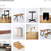 „Webseite für den Produkt Designer Christoph Rein“ von Dennis Behrens
