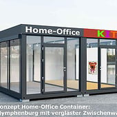 „Corona Schutz Kita- Home Office Container“ von Eventcontainer / Messestand24