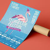 „Plakatgestaltung Clubkultur Festival Bielefeld“ von Marcel Siekmann