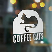 «Logodesign Coffee Cats» de Natalia Gorst