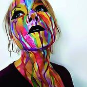 „Face – und Bodypainting“ von Linda Petersen