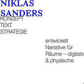 «Konzeption Text Strategie» de Niklas Sanders