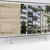 „Bauzaunplanen für das Projekt „Mks 16““ von a2va | architecture 2 visual arts