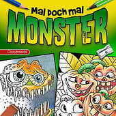 „Monstermalbuch“ von Lars Vollbrecht