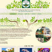 „Webseite Gartenfreunde Lichtenberg“ von Michael Becker