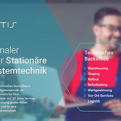 „Webseite für „Stationäre Systemtechnik““ von Outline