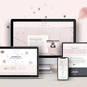 “Webdesign / Website-Template Ava” from Sandra Bialinski