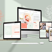 «Webdesign / Website Catrin Czerwinski» de Sandra Bialinski