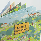 „Wimmelbuch Coburg“ von Sommerwiese Illustration