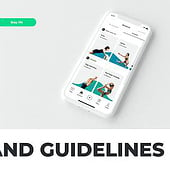 „Brand Identity for the 8fit app“ von Mano Kapazoglou