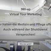 „Digitalisierung Arztpraxis Klinik Krankenhaus“ von 360-up virtual tour marketing