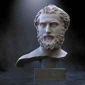 «Bust of a Roman» von Julian De Pompa
