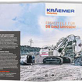 „Kraemer Mining Broschüre Ersatzteile“ von Jenny Woste Beratende Gestaltung